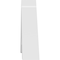 Ekena Millwork Archdale Architectural Grade PVC Gable Bracket, 36"W x 7 1/2"H x 2"D x 4"F, 5/12 Pitch GBP036X08X0204ARC00 - alternate 2